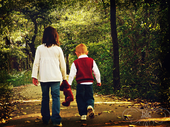 Sibling portrait - West Lafayette, IN